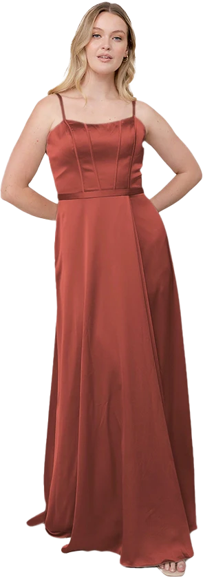 Nova Satin Dress | Made To Order - Image 16