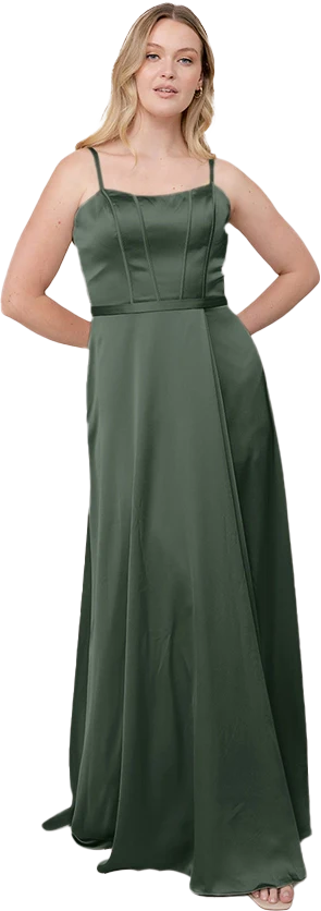 Nova Satin Dress | Made To Order - Image 19
