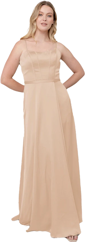 Nova Satin Dress | Made To Order - Image 29