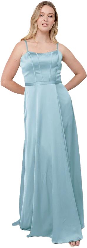 Nova Satin Dress | Made To Order - Image 32