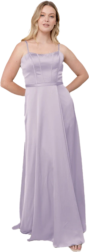 Nova Satin Dress | Made To Order - Image 33