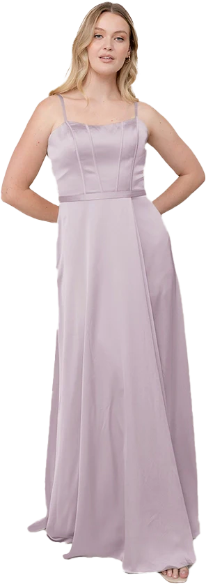 Nova Satin Dress | Made To Order - Image 34