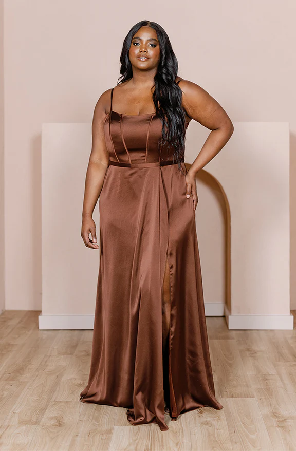 Nova Satin Dress | Made To Order - Image 5
