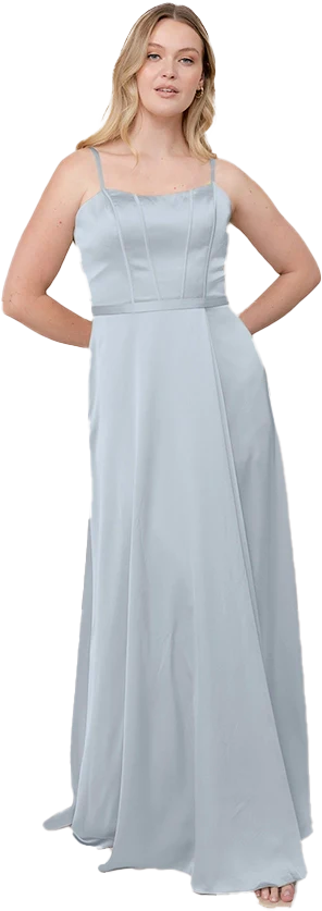 Nova Satin Dress | Made To Order - Image 51
