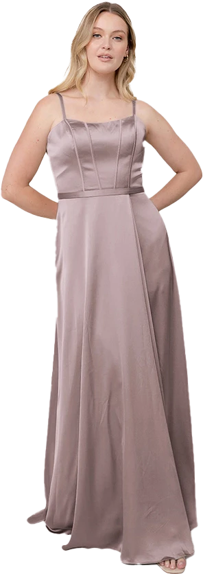 Nova Satin Dress | Made To Order - Image 54