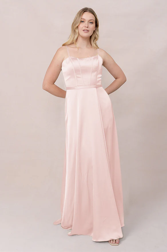 Nova Satin Dress | Made To Order - Image 60