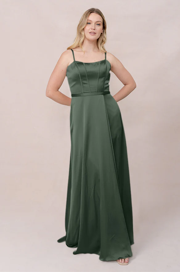 Nova Satin Dress | Made To Order - Image 66