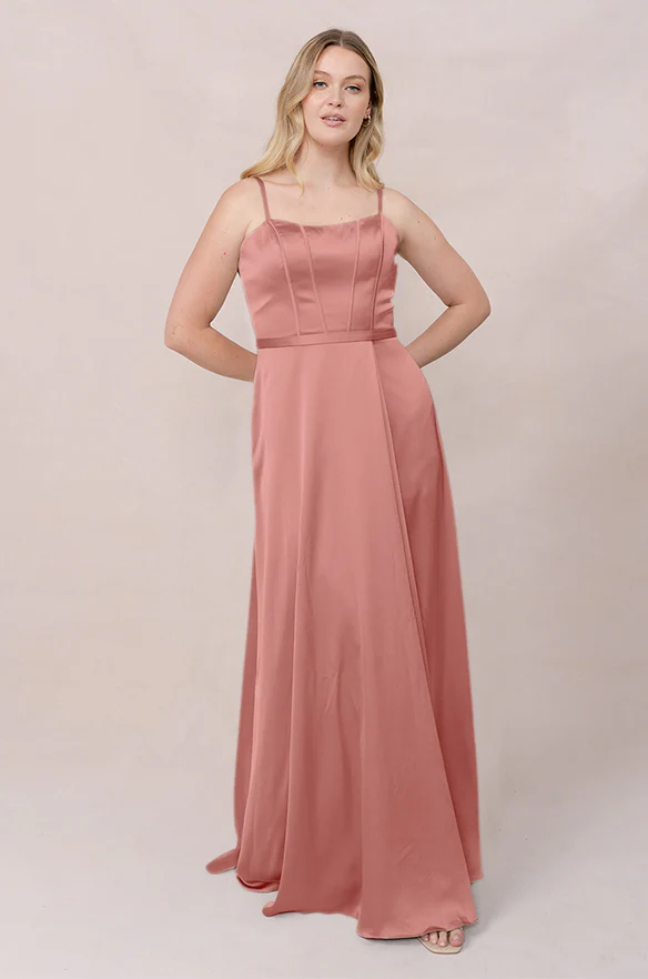 Nova Satin Dress | Made To Order - Image 67