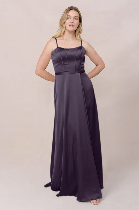 Nova Satin Dress | Made To Order - Image 69