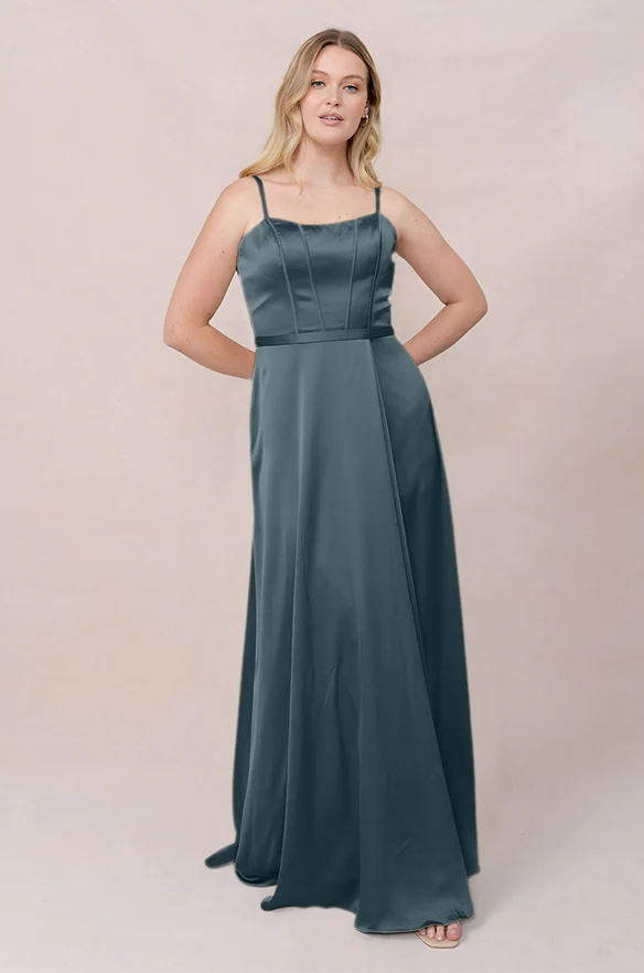 Nova Satin Dress | Made To Order - Image 71