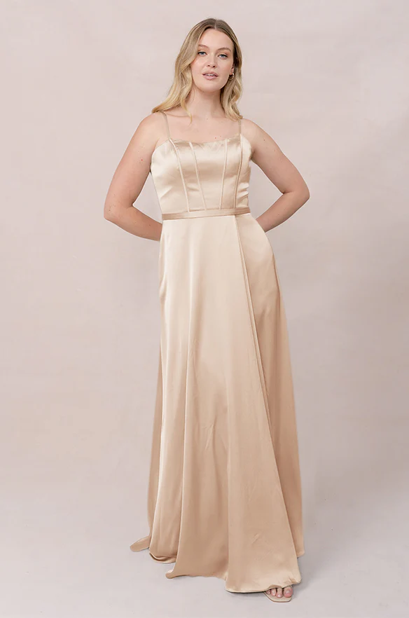 Nova Satin Dress | Made To Order - Image 75