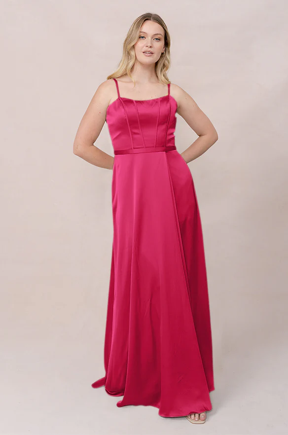 Nova Satin Dress | Made To Order - Image 77
