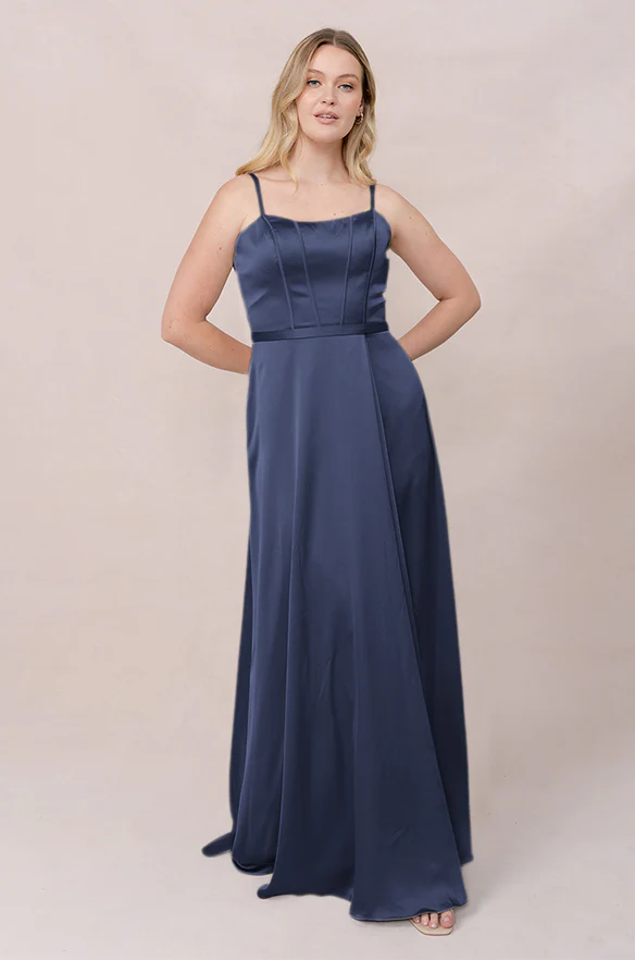 Nova Satin Dress | Made To Order - Image 78