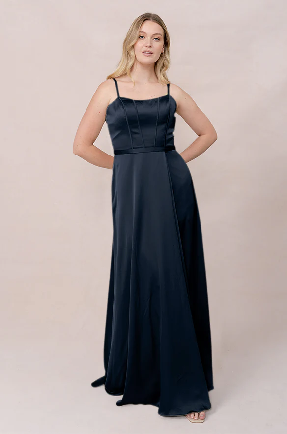 Nova Satin Dress | Made To Order - Image 86