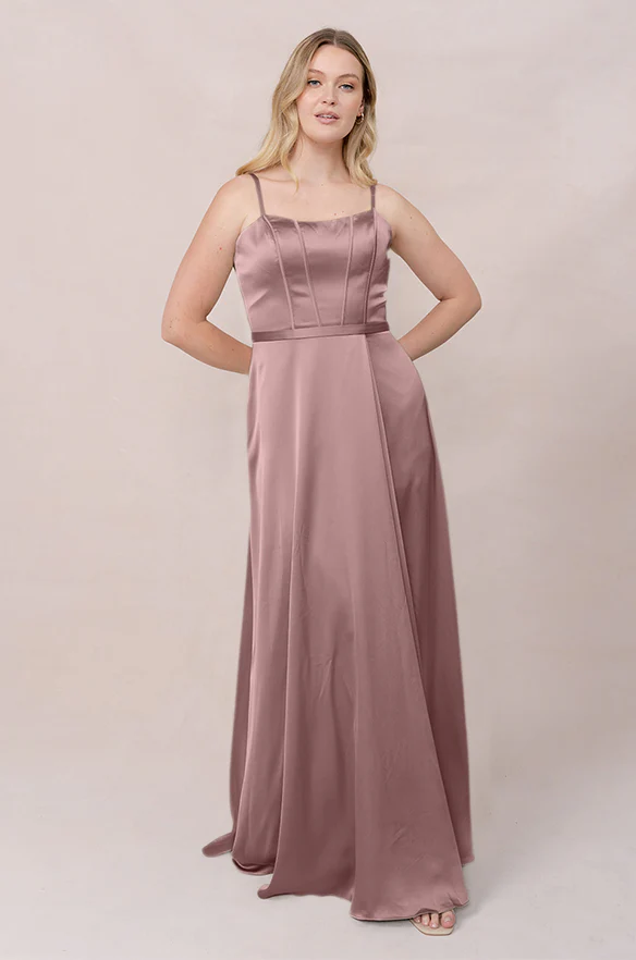 Nova Satin Dress | Made To Order - Image 92