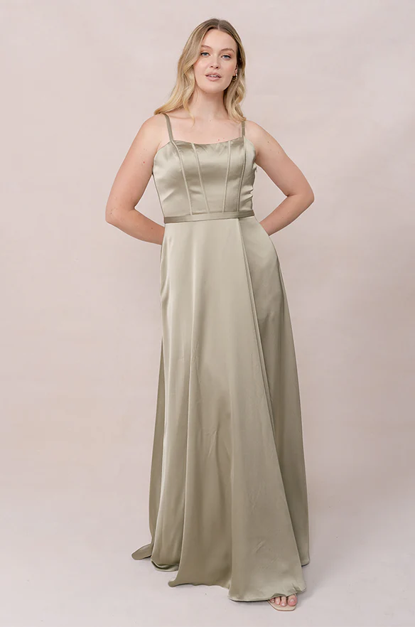 Nova Satin Dress | Made To Order - Image 98