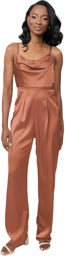 Parker Satin Jumpsuit | Made To Order - Image 18