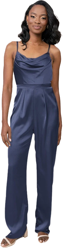 Parker Satin Jumpsuit | Made To Order - Image 31