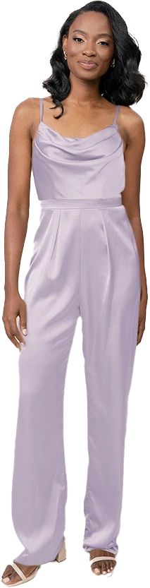 Parker Satin Jumpsuit | Made To Order - Image 33