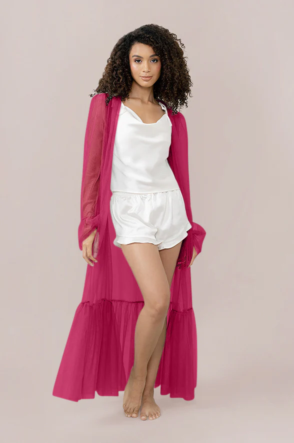 Pillow Talk Tulle Duster | Made To Order - Image 24