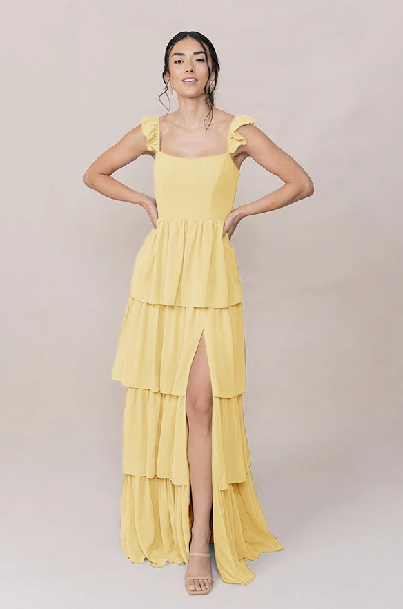 Poppy Chiffon Dress | Made To Order - Image 105