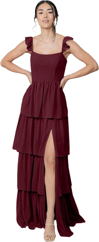 Poppy Chiffon Dress | Made To Order - Image 116