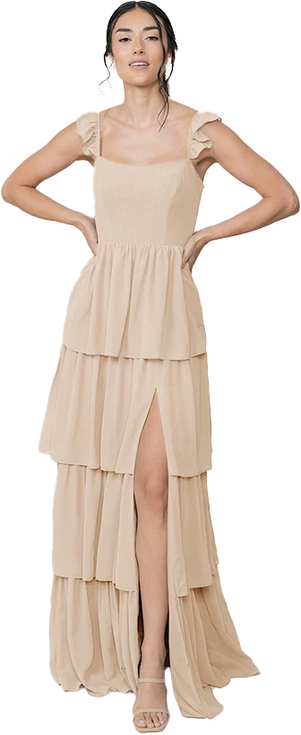 Poppy Chiffon Dress | Made To Order - Image 117