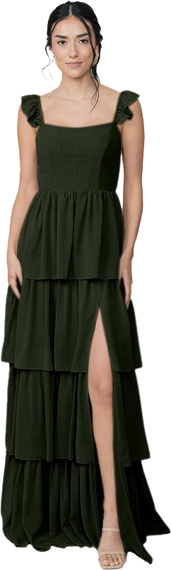 Poppy Chiffon Dress | Made To Order - Image 120