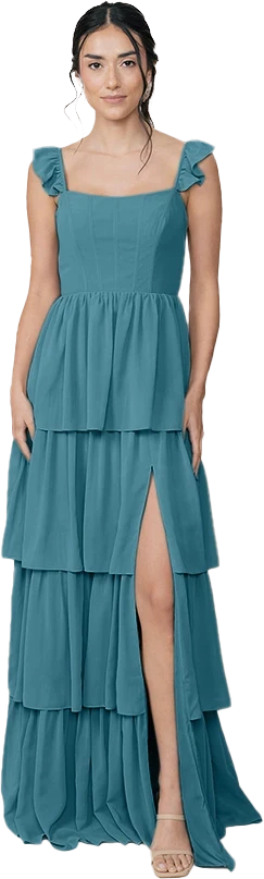 Poppy Chiffon Dress | Made To Order - Image 121