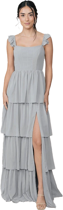 Poppy Chiffon Dress | Made To Order - Image 123
