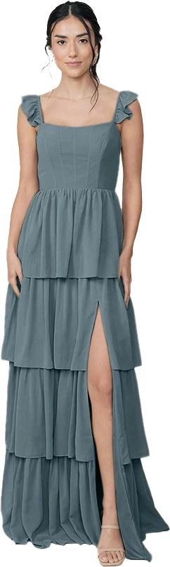 Poppy Chiffon Dress | Made To Order - Image 126