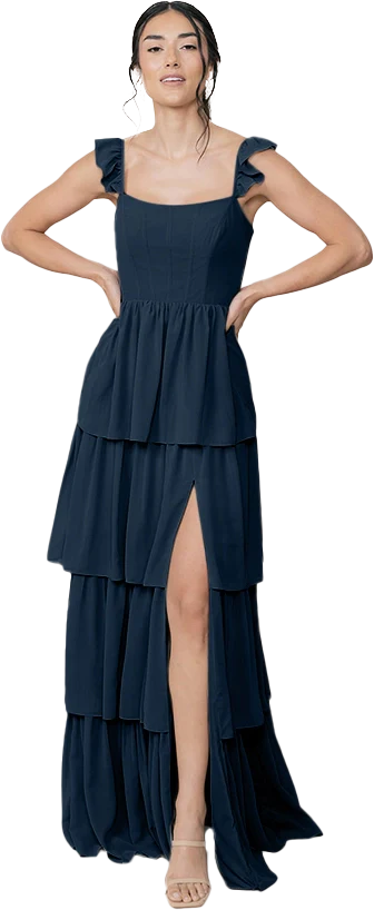 Poppy Chiffon Dress | Made To Order - Image 142