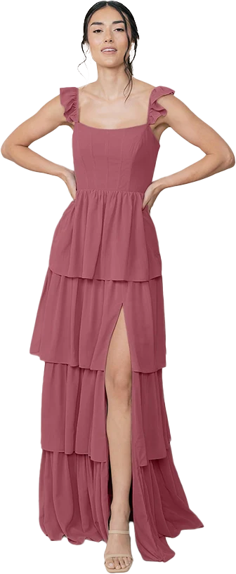 Poppy Chiffon Dress | Made To Order - Image 146