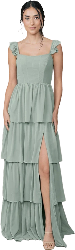 Poppy Chiffon Dress | Made To Order - Image 149