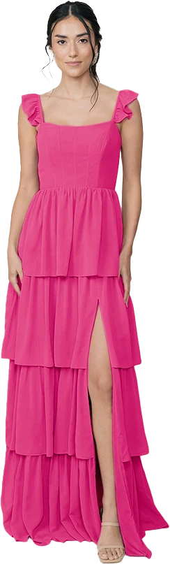 Poppy Chiffon Dress | Made To Order - Image 160