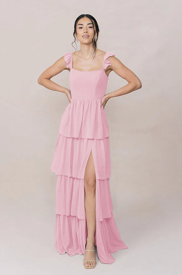 Poppy Chiffon Dress | Made To Order - Image 166