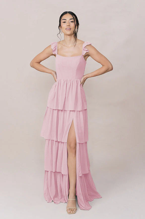 Poppy Chiffon Dress | Made To Order - Image 169