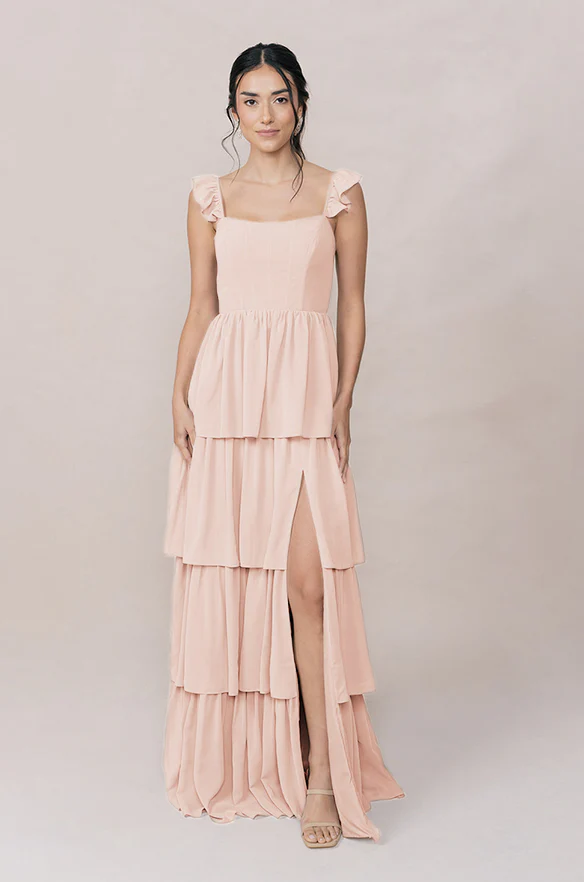 Poppy Chiffon Dress | Made To Order - Image 23
