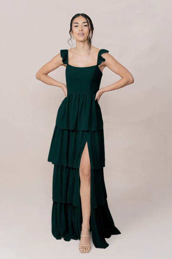 Poppy Chiffon Dress | Made To Order - Image 35