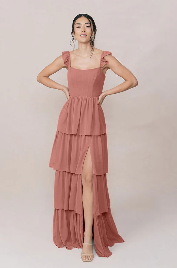 Poppy Chiffon Dress | Made To Order - Image 41