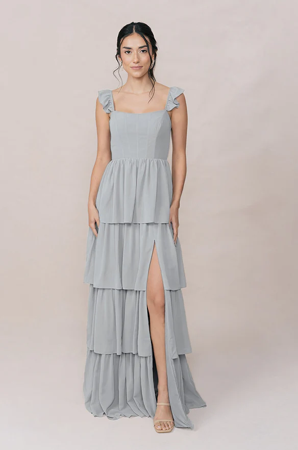 Poppy Chiffon Dress | Made To Order - Image 43