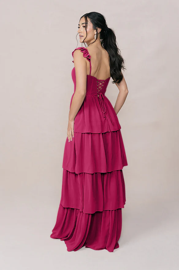 Poppy Chiffon Dress | Made To Order - Image 56