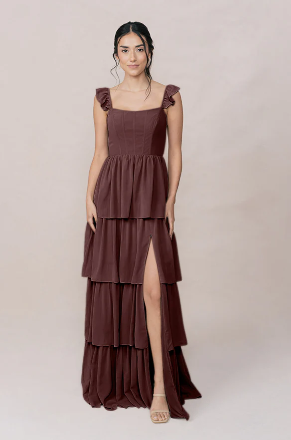 Poppy Chiffon Dress | Made To Order - Image 63