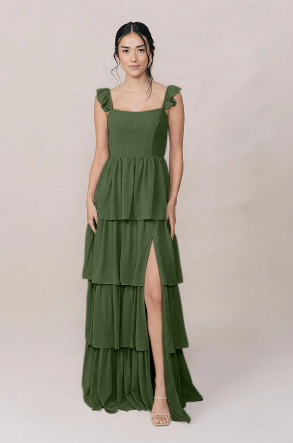 Poppy Chiffon Dress | Made To Order - Image 71