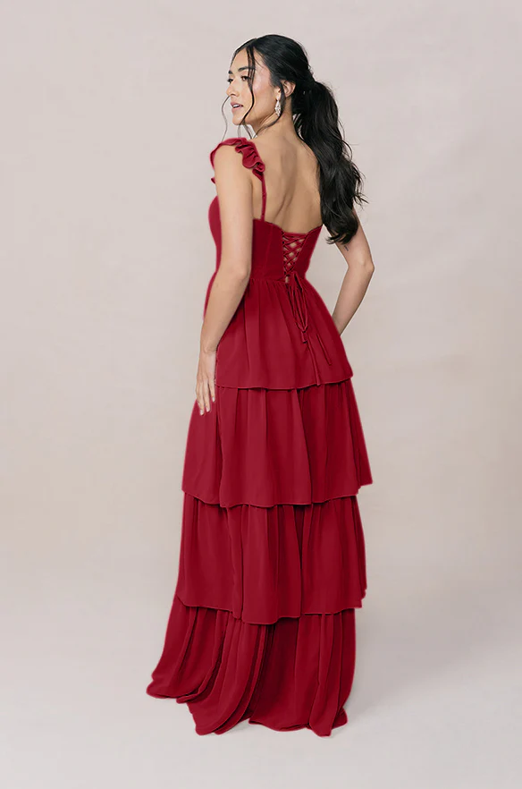 Poppy Chiffon Dress | Made To Order - Image 76
