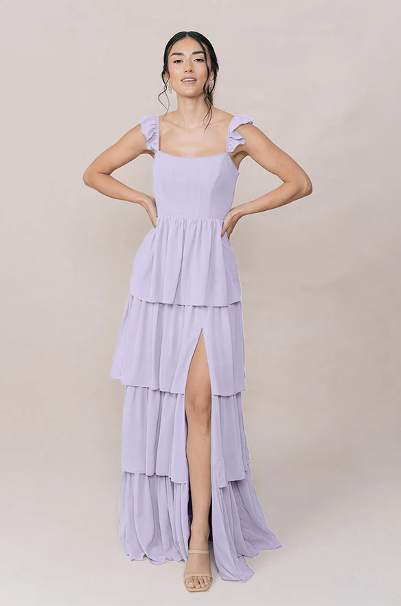 Poppy Chiffon Dress | Made To Order - Image 8