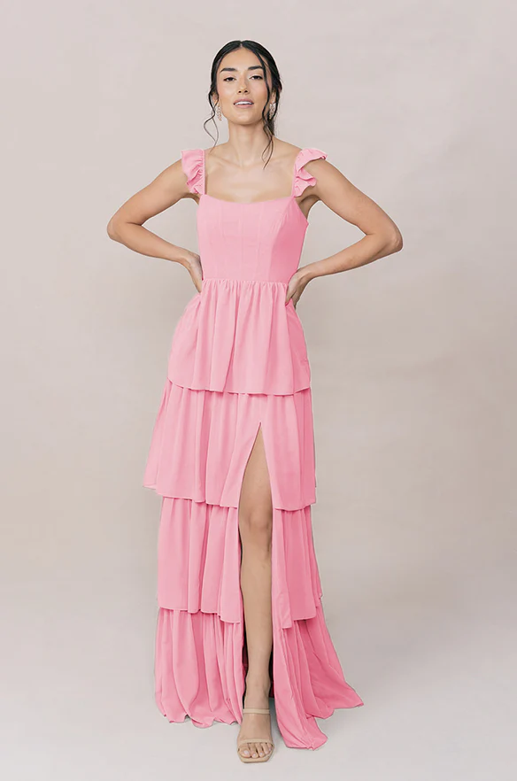 Poppy Chiffon Dress | Made To Order - Image 85
