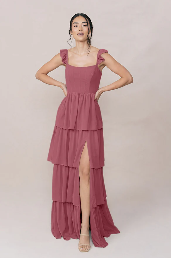 Poppy Chiffon Dress | Made To Order - Image 87