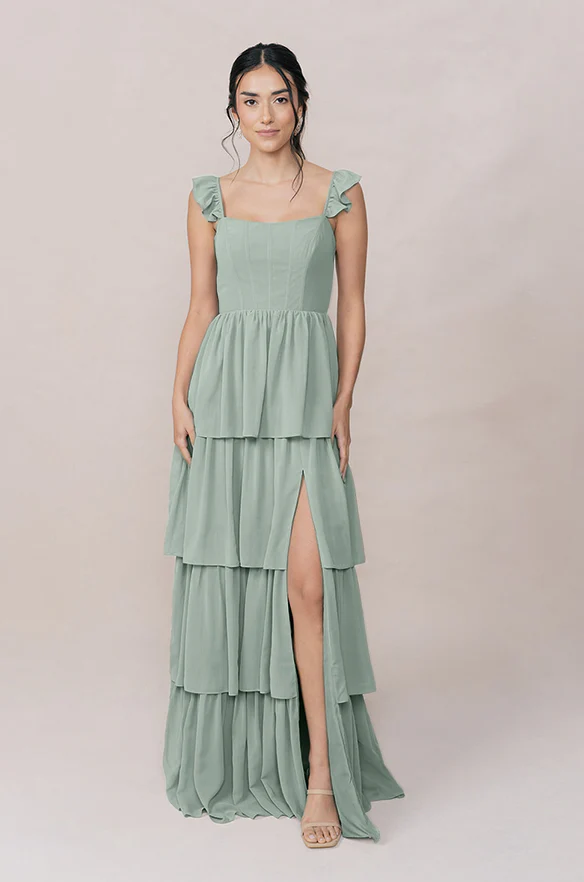 Poppy Chiffon Dress | Made To Order - Image 93