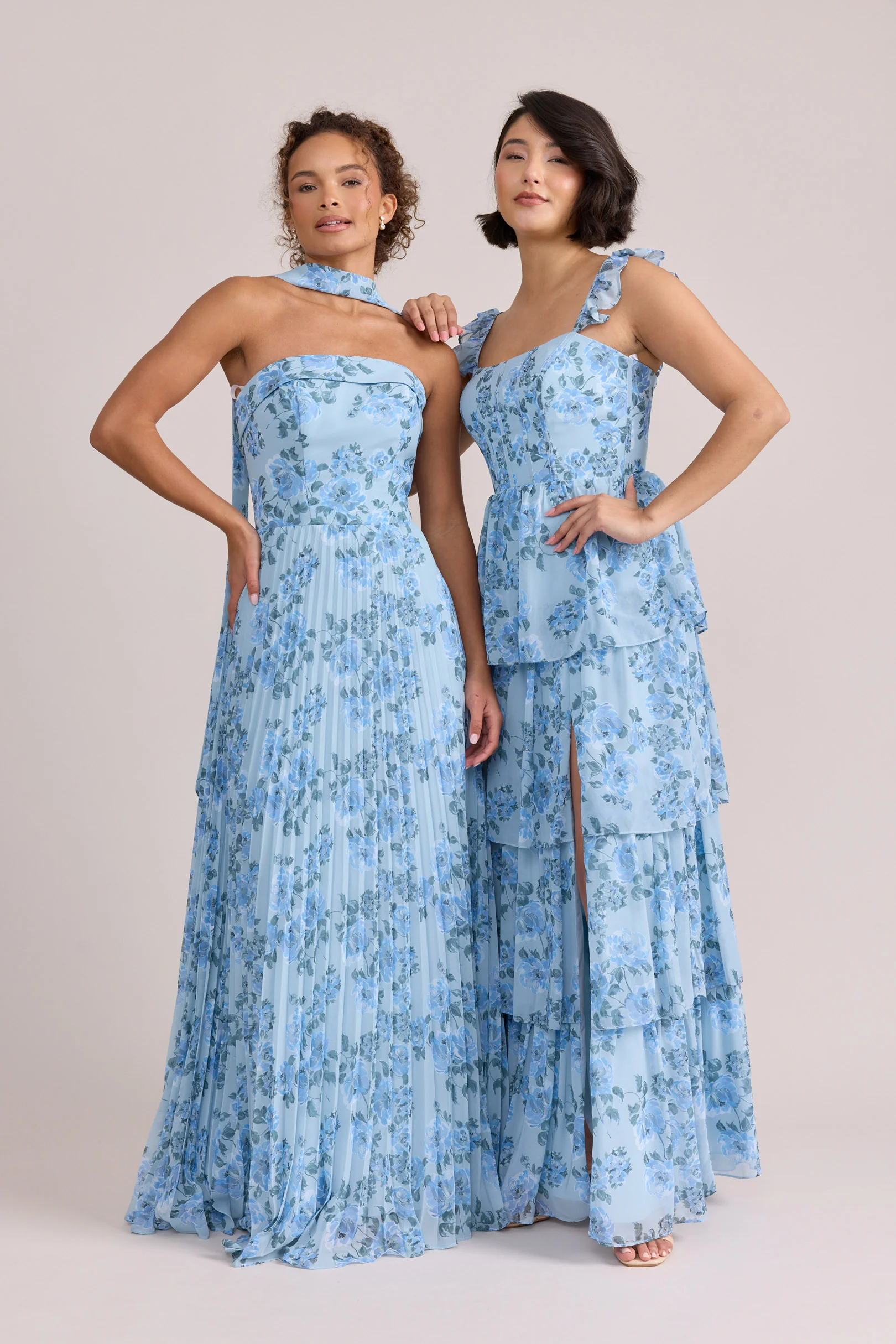 Poppy Chiffon Floral Print Dress | Made To Order - Image 3
